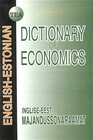 Buchcover Englisch-Estnisches Wirtschaftswörterbuch /English-Estonian Dictionary of Economics