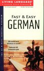 Buchcover Deutsch: Fast & Esay German - Tonbandsprachkurs