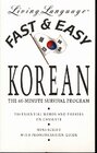 Buchcover Koreanisch: Fast & Easy Korean - Tonbandsprachkurs