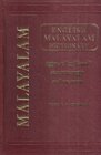 Buchcover Grosses Englisch - Malayalam Wörterbuch / English - Malayalam Dictionary