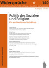 Buchcover Politik des Sozialen und Religion