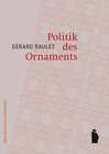 Buchcover Politik des Ornaments