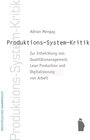 Buchcover Produktions-System-Kritik