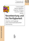 Buchcover Verantwortung und Un/Verfügbarkeit