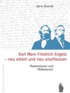 Buchcover Karl Marx, Friedrich Engels - neu ediert und neu erschlossen