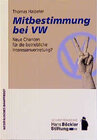 Buchcover Mitbestimmung bei VW