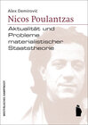 Buchcover Nicos Poulantzas - Aktualität und Probleme materialistischer Staatstheorie
