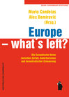 Buchcover Europe - what's left?