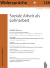 Buchcover Soziale Arbeit als Lohnarbeit