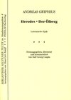 Buchcover Herodes. Der Ölberg