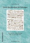 Buchcover Worte durchbrechen das Schweigen