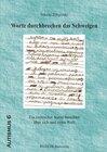 Buchcover Worte durchbrechen das Schweigen