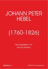 Buchcover Johann Peter Hebel (1760-1826)