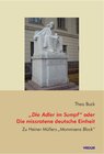 Buchcover „Die Adler im Sumpf“ oder Die missratene deutsche Einheit