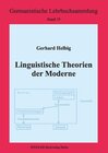 Buchcover Linguistische Theorien der Moderne