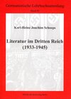 Buchcover Literatur im Dritten Reich (1933-1945)