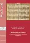 Buchcover Musiktheorie im Kontext