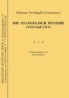 Buchcover Die Evangelisch Hystori (1524 und 1525)