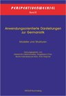 Buchcover Anwendungsorientierte Darstellungen zur Germanistik
