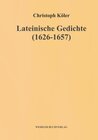Buchcover Lateinische Gedichte (1626-1657)
