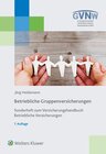 Buchcover Betriebliche Gruppenversicherungen