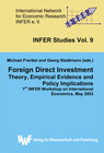 Buchcover Foreign Direct Investment: Theory, Empirical Evidence and Policy Implications