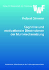 Buchcover Kognitive und motivationale Dimensionen der Multimedianutzung