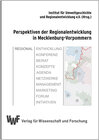 Buchcover Perspektiven der Regionalentwicklung in Mecklenburg-Vorpommern