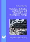 Buchcover Statistische Methoden zur Erstellung und Interpretation von Rankings und Ratings