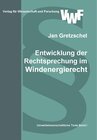 Buchcover Entwicklung der Rechtsprechung im Windenergierecht