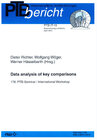 Buchcover Data analysis of key comparisons