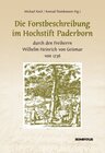 Buchcover Die Forstbeschreibung im Hochstift Paderborn durch den Freiherrn Wilhelm Heinrich von Geismar von 1736