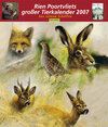 Buchcover Rien Portvliets grosser Tierkalender 2007
