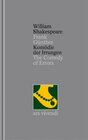 Buchcover Komödie der Irrungen /The Comedy of Errors (Shakespeare Gesamtausgabe, Band 1) - zweisprachige Ausgabe