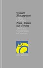 Buchcover Zwei Herren aus Verona /The Two Gentlemen of Verona (Shakespeare Gesamtausgabe, Band 9) - zweisprachige Ausgabe