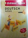 Buchcover Deutsch Aufsatz Klasse 4 Schlauer lernen