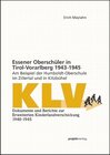 Buchcover Essener Oberschüler in Tirol-Vorarlberg 1943-1945