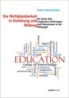 Buchcover Die Nichtplanbarkeit in Erziehung und Bildung