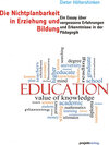 Buchcover Die Nichtplanbarkeit in Erziehung und Bildung