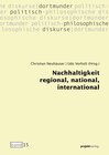 Buchcover Nachhaltigkeit regional, national, international