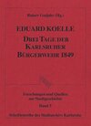 Buchcover Drei Tage der Karlsruher Bürgerwehr 1849