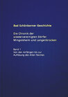 Buchcover Bad Schönborner Geschichte / Die Chronik der wiedervereinigten Dörfer Mingolsheim und Langenbrücken