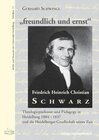 Buchcover "freundlich und ernst". Friedrich Heinrich Christian Schwarz (1766–1837)