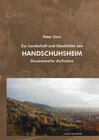 Buchcover Zur Landschaft und Geschichte von Heidelberg-Handschuhsheim