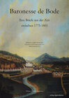 Buchcover DIE BARONESSE DE BODE 1775–1803