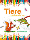 Buchcover Tiere zeichnen lernen