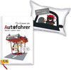 Buchcover Die Wahrheit über Autofahrer (Buch) mit Scheibenschwamm