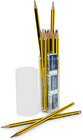 Buchcover 20 Bleistifte + 3 Radierer Marke "Staedtler" in Klarsichtbox