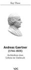 Buchcover Andreas Gaertner (1744-1826)