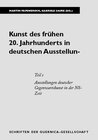 Buchcover Kunst des frühen 20. Jahrhunderts in deutschen Ausstellungen. Eine... / Kunst des frühen 20. Jahrhunderts in deutschen A